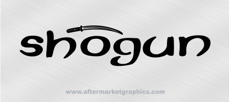 Shogun Decals - Pair (2 pieces)